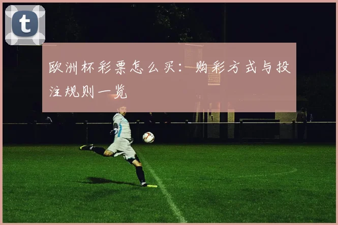 欧洲杯彩票怎么买:购彩方式与投注规则一览